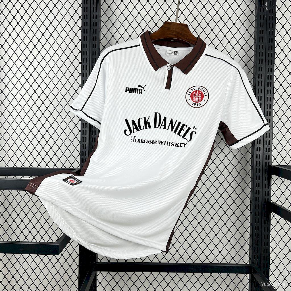 Camiseta de fútbol St. Pauli 1999/00 LOCAL MANGA CORTA VERSION FAN